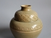唐代五代越窑青瓷刻花葫芦形 茶叶罐 瓢箪GC-DT-00005 一级 孤品