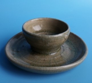 东晋-南北朝- 青瓷茶托【托管】