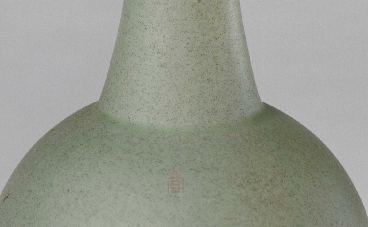 唐代 越窑青釉直颈瓶 故宫 博物院藏  俨唐古瓷馆 古陶瓷标本馆 古陶瓷博物馆 四川博物馆 成都博物馆 四川文 ...
