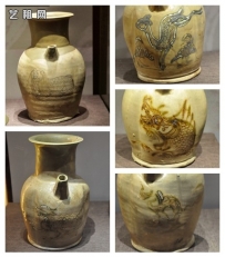 唐代 长沙窑 &#65279;釉下彩 动物纹|北京故宫