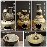 &#65279;唐代长沙窑灯具|北京故宫