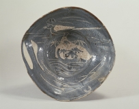 重要文化财 · 鼠志野鹡鸰纹钵 · 美浓烧 · 安土桃山～江户时代 16～17世纪