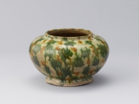 重要文化财 · 奈良三彩罐· 传滋贺县· 奈良时代 8世纪