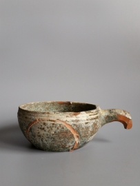 汉代绿釉陶匜 陶瓢 水铫 NO.6725