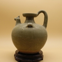 【仿古】东晋_西晋_越窑_青瓷_鸡首壶_153元